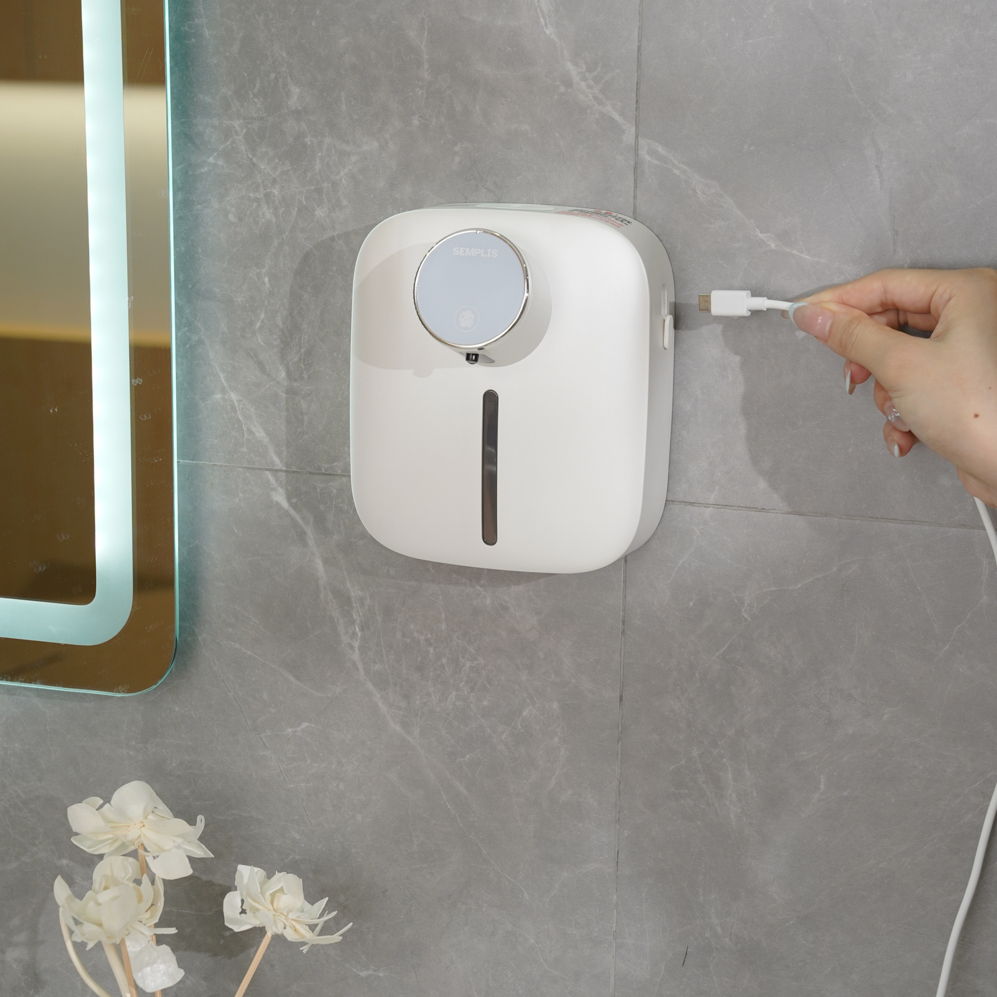 Semplis Foamy Automatic Soap Dispenser