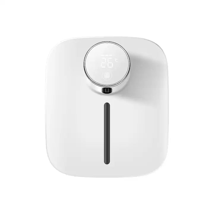 What should I do if the automatic soap dispenser is clogged and cannot produce foam ?